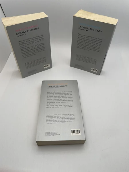 La Moïra - Tomes 1 à 3 (La Louve et l'Enfant, La Guerre des Loups, La Nuit de la Louve) - Henri Loevenbruck - Bragelonne - Livres - Très bon état
