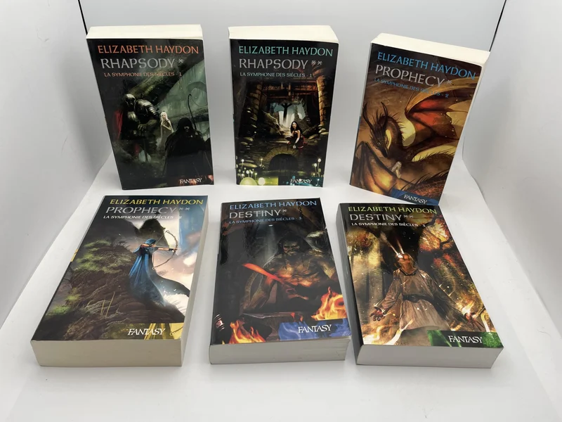La Symphonie des Siècles - Série complète (tomes 1 à 6) - Elizabeth Haydon - France Loisirs - Livres - Bon état
