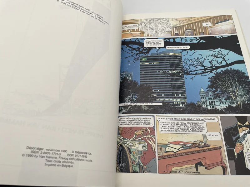 Largo Winch - EO - T 1 - L'héritier - Jean Van Hamme / Philippe Francq - Dupuis - BD franco-belge - Très bon état