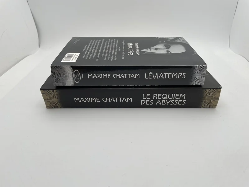 Le Diptyque du temps - Tomes 1 et 2 (Léviatemps, Le Requiem des abysses) - Maxime Chattam - le Grand livre du mois - Livres - Bon état