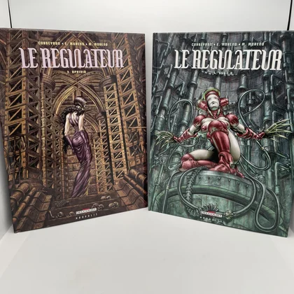 Le Régulateur - EO - T 3 et 4 (Ophidia, 666 I.A.) - Corbeyran / Éric Moreno / Marc Moreno - Delcourt - BD franco-belge - Très bon état