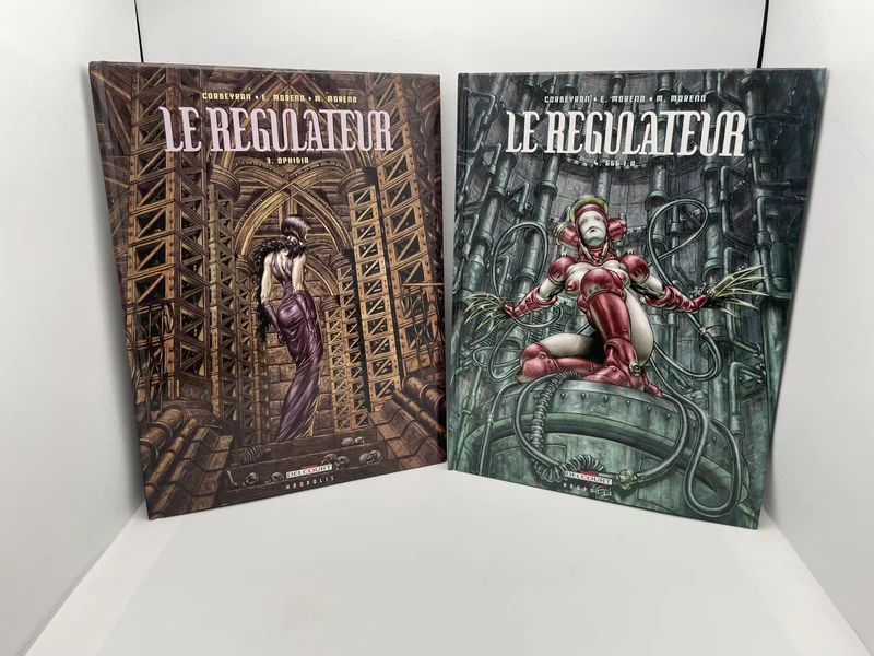 Le Régulateur - EO - T 3 et 4 (Ophidia, 666 I.A.) - Corbeyran / Éric Moreno / Marc Moreno - Delcourt - BD franco-belge - Très bon état