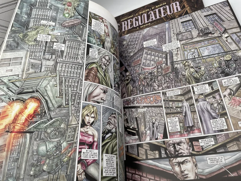 Le Régulateur - EO - T 3 et 4 (Ophidia, 666 I.A.) - Corbeyran / Éric Moreno / Marc Moreno - Delcourt - BD franco-belge - Très bon état