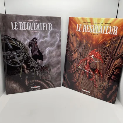 Le Régulateur - Tomes 1 et 2 (Ambrosia, Hestia) - Éric Corbeyran / Marc Moreno - Delcourt - BD franco-belge - Très bon état