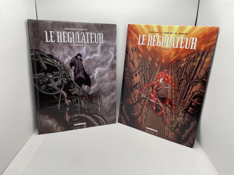 Le Régulateur - Tomes 1 et 2 (Ambrosia, Hestia) - Éric Corbeyran / Marc Moreno - Delcourt - BD franco-belge - Très bon état