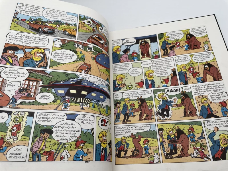 Le Scrameustache - EO - T 9 - Le Dilemme de Khéna - Gos - Dupuis - BD franco-belge - Bon état