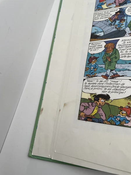 Le Scrameustache - EO - T 9 - Le Dilemme de Khéna - Gos - Dupuis - BD franco-belge - Bon état