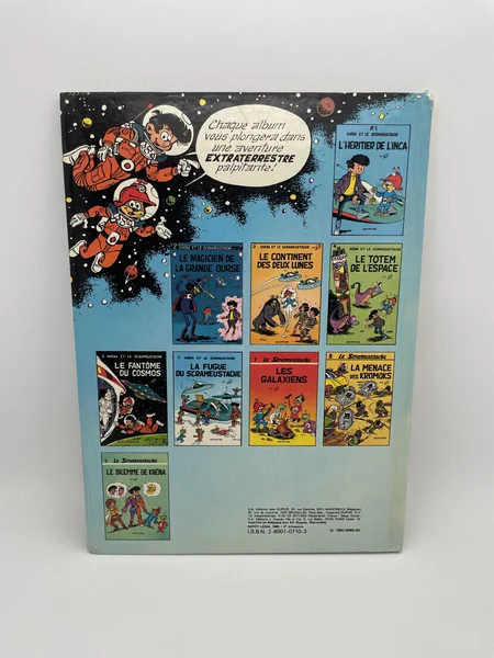 Le Scrameustache - EO - T 9 - Le Dilemme de Khéna - Gos - Dupuis - BD franco-belge - Bon état