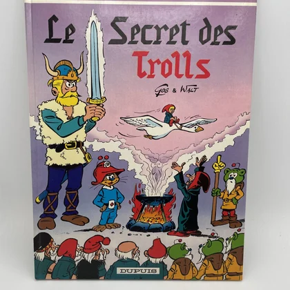 Le Scrameustache - EO - T 13 - Le Secret des Trolls - Gos / Walt - Dupuis - BD franco-belge - Très bon état