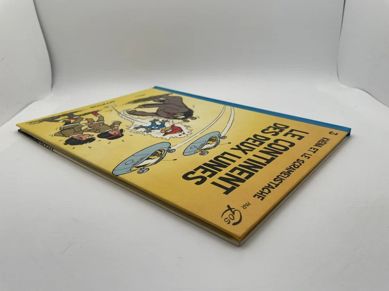 Le Scrameustache - EO - T 3 - Le Continent des Deux Lunes - Gos - Dupuis - BD franco-belge - Bon état
