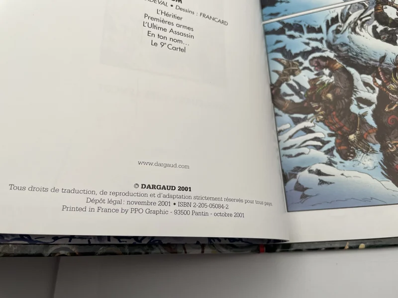 Les Arcanes de la Lune noire - EO - T 1 et 2 (Ghorghor Bey, Pile-ou-Face) - Froideval / Ledroit / Angleraud - Dargaud - BD franco-belge - Très bon état