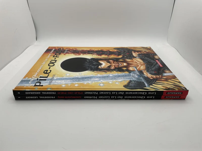 Les Arcanes de la Lune noire - EO - T 1 et 2 (Ghorghor Bey, Pile-ou-Face) - Froideval / Ledroit / Angleraud - Dargaud - BD franco-belge - Très bon état