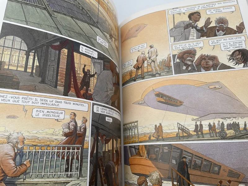 Les Cités obscures - Tomes 8 et 9 (La Frontière invisible 1 et 2) - Benoît Peeters / François Schuiten - Casterman - BD franco-belge - Très bon état