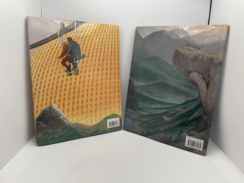 Les Cités obscures - Tomes 8 et 9 (La Frontière invisible 1 et 2) - Benoît Peeters / François Schuiten - Casterman - BD franco-belge - Très bon état