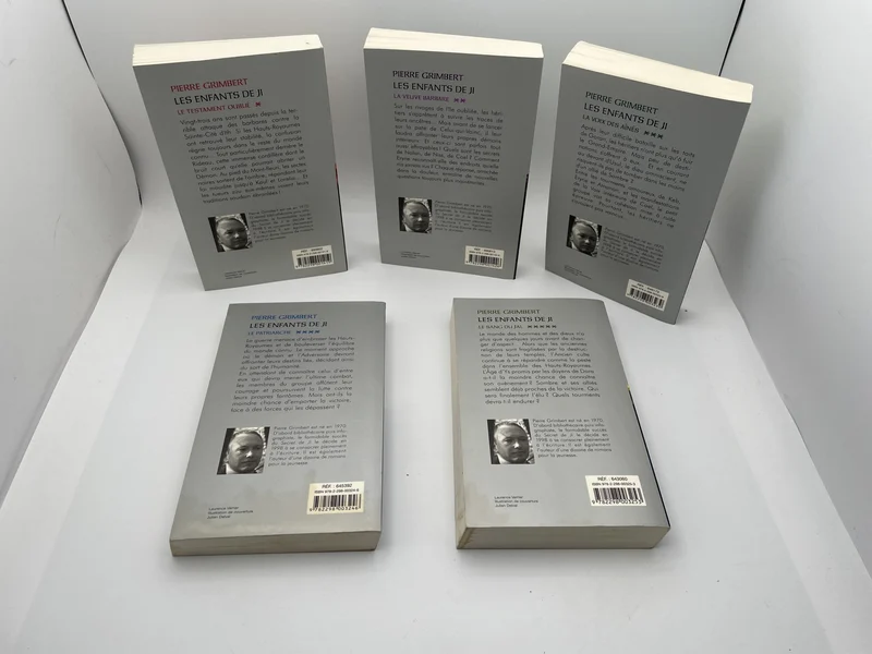 Les Enfants de Ji - Tomes 1 à 5 - Pierre Grimbert - France Loisirs - Livres - Bon état