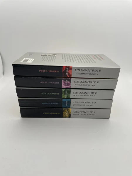 Les Enfants de Ji - Tomes 1 à 5 - Pierre Grimbert - France Loisirs - Livres - Bon état