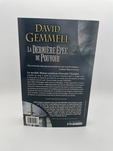 Les Pierres de Pouvoir - Tome 2 - La Dernière Épée de pouvoir - David Gemmell - Bragelonne - Livres - Très bon état