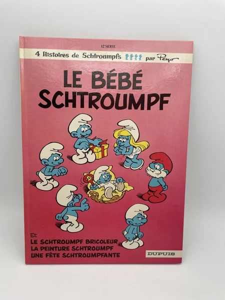 Les Schtroumpfs - EO - T 12 - Le Bébé Schtroumpf - Peyo - Dupuis - BD franco-belge - Très bon état