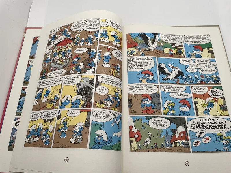 Les Schtroumpfs - EO - T 12 - Le Bébé Schtroumpf - Peyo - Dupuis - BD franco-belge - Très bon état