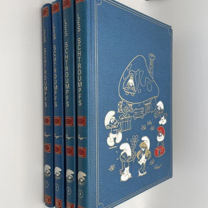 Les Schtroumpfs - Intégrale Rombaldi (tomes 1 à 4) - Peyo - Rombaldi - BD franco-belge - Très bon état