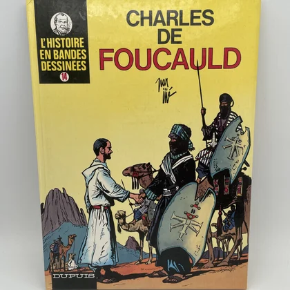 L'Histoire en Bandes Dessinées - Tome 14 - Charles de Foucauld - Jijé - Dupuis - BD franco-belge - Très bon état