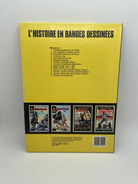 L'Histoire en Bandes Dessinées - Tome 14 - Charles de Foucauld - Jijé - Dupuis - BD franco-belge - Très bon état