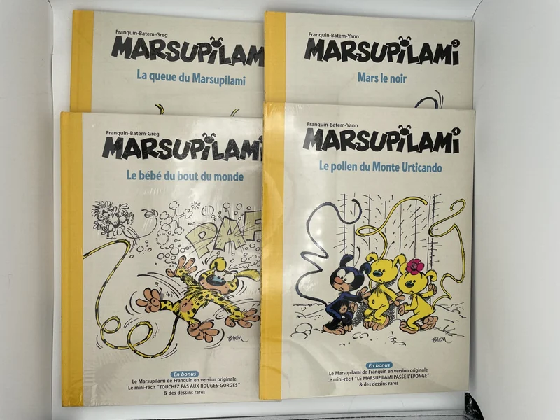 Marsupilami - Intégrale Le Soir (tomes 1 à 10) - Franquin / Batem / Greg / Yann - Dupuis - BD franco-belge - Neuf