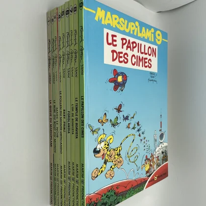 Marsupilami - EO - T 1 à 9 - Franquin / Greg / Batem / Yann - Marsu Productions - BD franco-belge - Très bon état