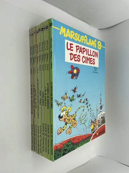 Marsupilami - EO - T 1 à 9 - Franquin / Greg / Batem / Yann - Marsu Productions - BD franco-belge - Très bon état