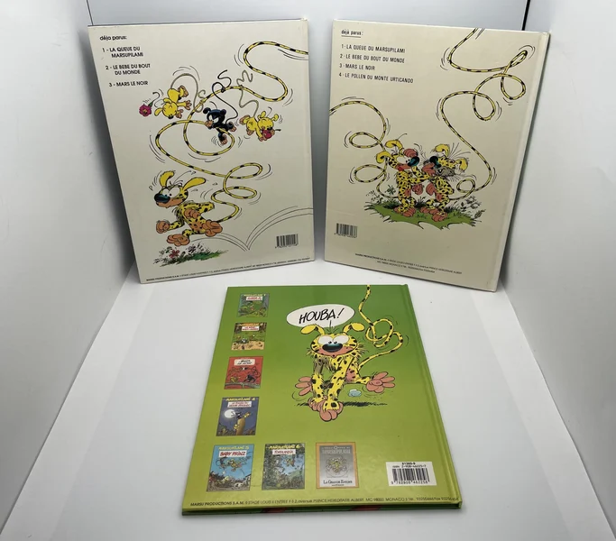 Marsupilami - EO - T 1 à 9 - Franquin / Greg / Batem / Yann - Marsu Productions - BD franco-belge - Très bon état