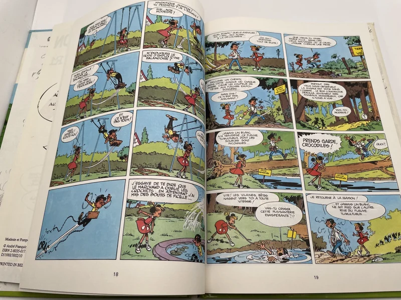 Modeste et Pompon (Intégrale Himalaya) - R1 - Sois bien calme, Modeste ! - Franquin - Le Lombard - BD franco-belge - Très bon état
