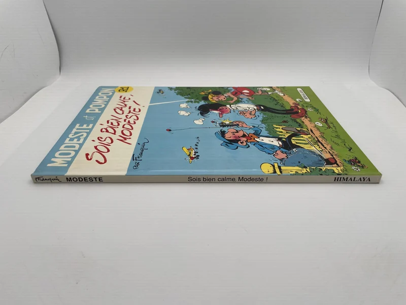 Modeste et Pompon (Intégrale Himalaya) - R1 - Sois bien calme, Modeste ! - Franquin - Le Lombard - BD franco-belge - Très bon état