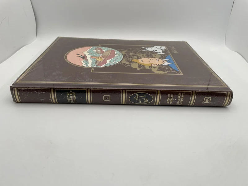 Tintin (L'œuvre intégrale d'Hergé - Rombaldi) - T 2 - Tintin en Amérique / Les cigares du Pharaon - Hergé - Rombaldi - BD franco-belge - Neuf