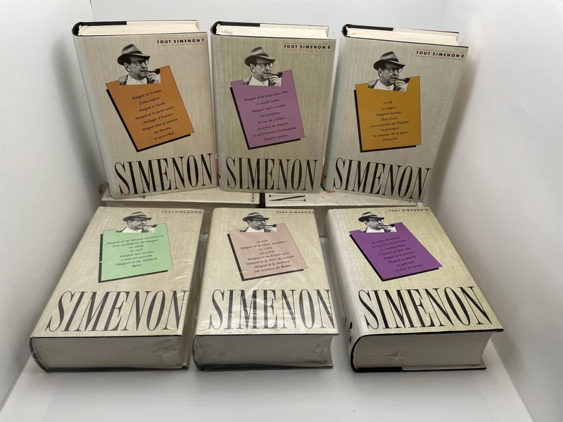 Tout Simenon - Intégrale (tomes 1 à 24) - Georges Simenon - France Loisirs - Livres - Très bon état