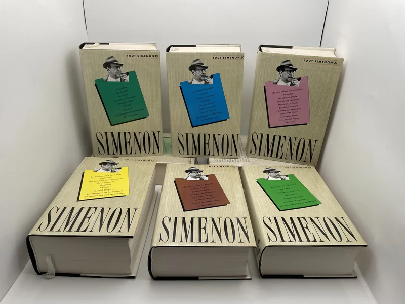 Tout Simenon - Intégrale (tomes 1 à 24) - Georges Simenon - France Loisirs - Livres - Très bon état