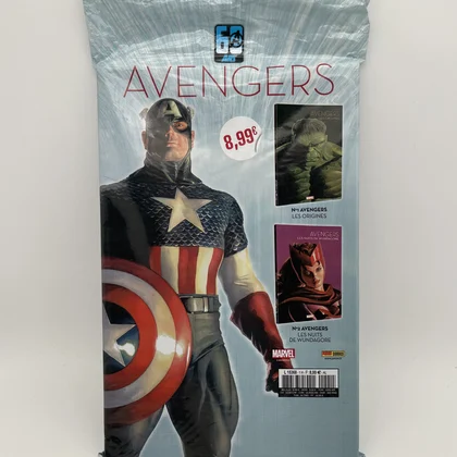 Avengers - La collection anniversaire - T1 et T2 (Les origines, Les nuits de Wundagore) - Collectif - Panini Comics - Comics - Neuf