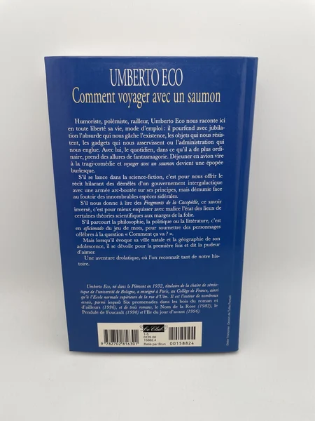 Comment voyager avec un saumon - Umberto Eco - Le Grand Livre du Mois - Livres - Très bon état