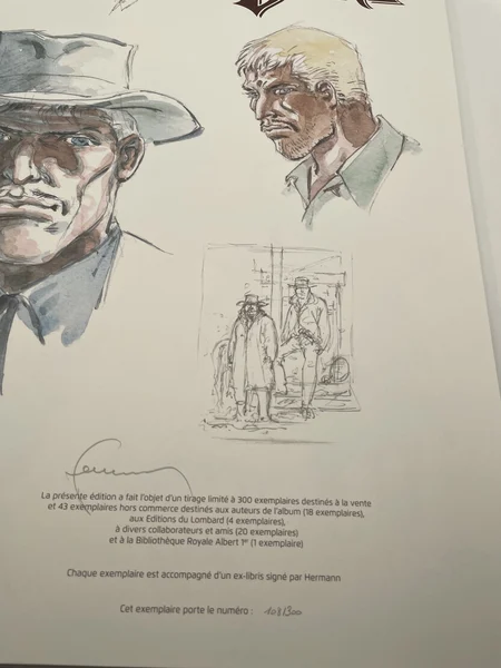 Duke - TT - T 1 - La Boue et le Sang - Hermann / Yves H. - Bruno Graff - BD franco-belge - Très bon état