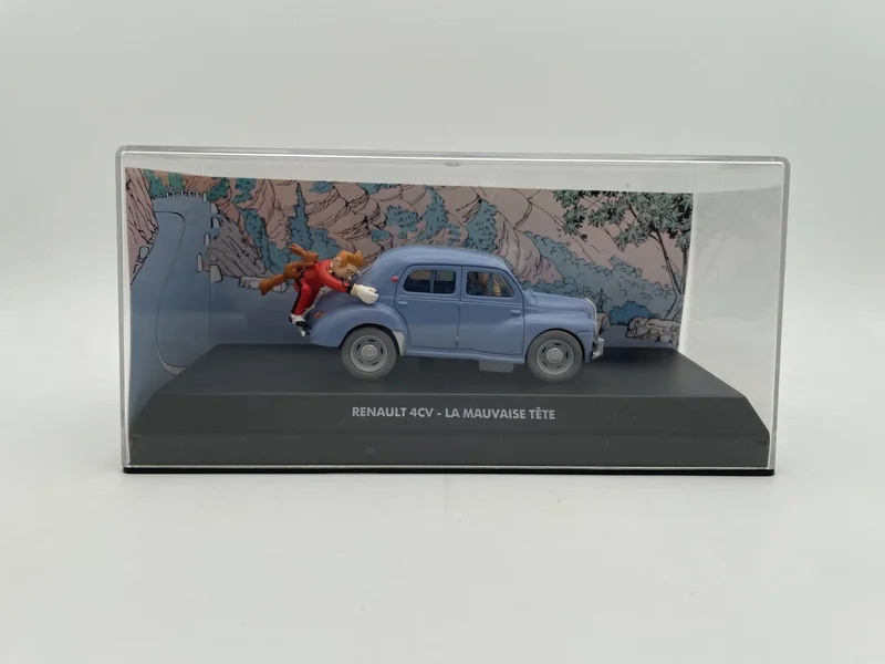 Éditions Atlas – Renault 4CV La Mauvaise Tête (1/43) - Figurines - Très bon état