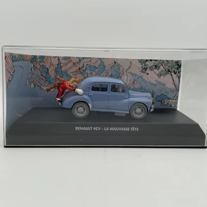 Éditions Atlas – Renault 4CV La Mauvaise Tête (1/43) - Figurines - Très bon état