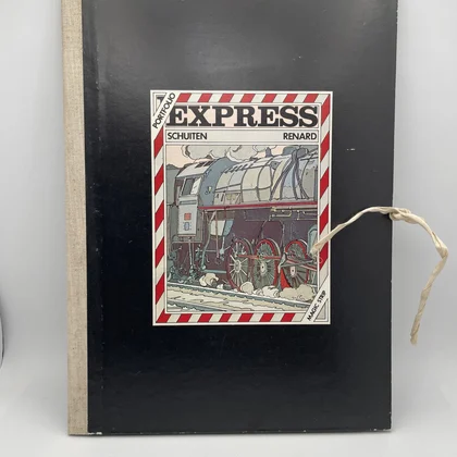 Express - Portfolio - François Schuiten / Claude Renard - Magic-Strip - BD franco-belge - Bon état
