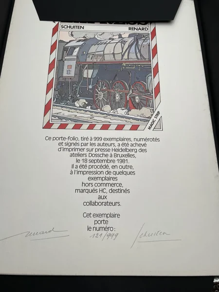 Express - Portfolio - François Schuiten / Claude Renard - Magic-Strip - BD franco-belge - Bon état