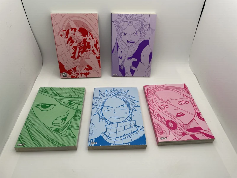 Fairy Tail - T 1 à T 5 - Hiro Mashima - Pika Édition - Mangas - Très bon état