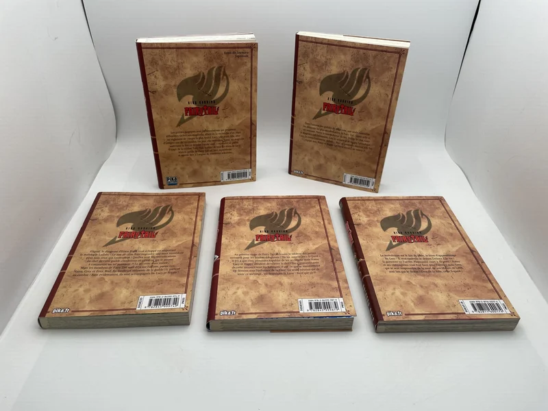 Fairy Tail - T 1 à T 5 - Hiro Mashima - Pika Édition - Mangas - Très bon état
