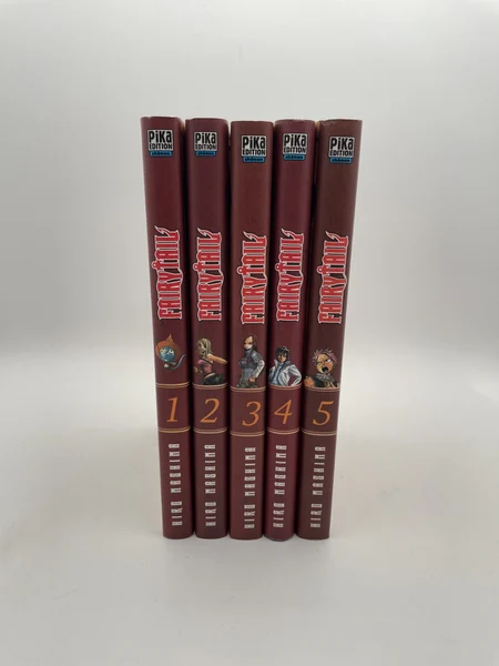 Fairy Tail - T 1 à T 5 - Hiro Mashima - Pika Édition - Mangas - Très bon état
