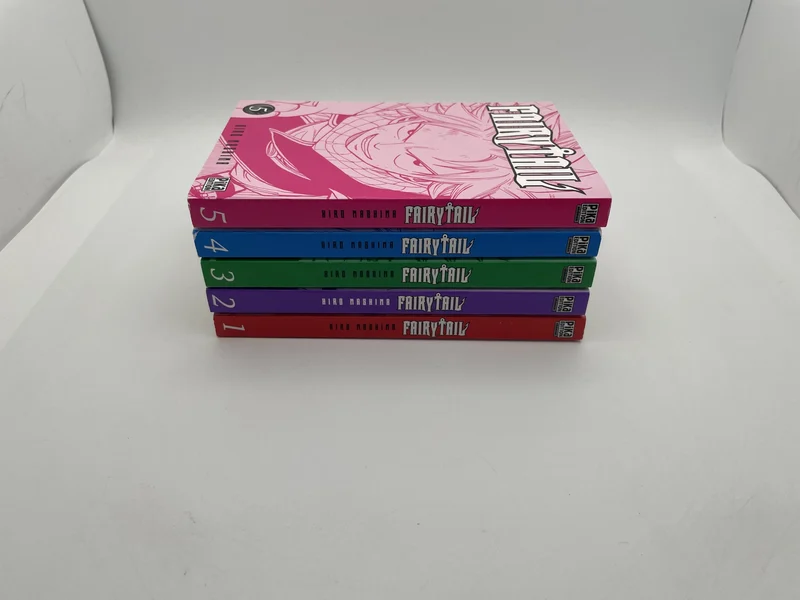 Fairy Tail - T 1 à T 5 - Hiro Mashima - Pika Édition - Mangas - Très bon état