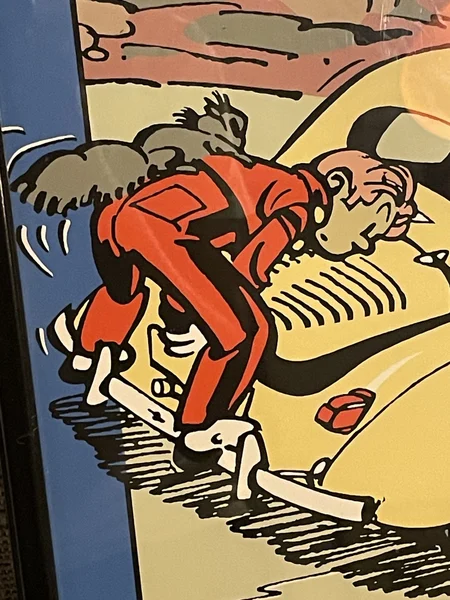 Franquin - La Mauvaise Tête - Offset - Archives Internationales - Affiches / posters - Très bon état