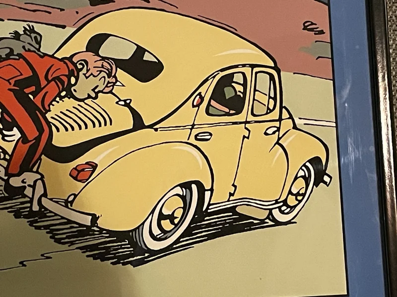 Franquin - La Mauvaise Tête - Offset - Archives Internationales - Affiches / posters - Très bon état