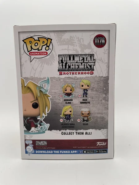Funko – Edward Elric Glow Chase #1176 (Fullmetal Alchemist Brotherhood) - Figurines - Très bon état