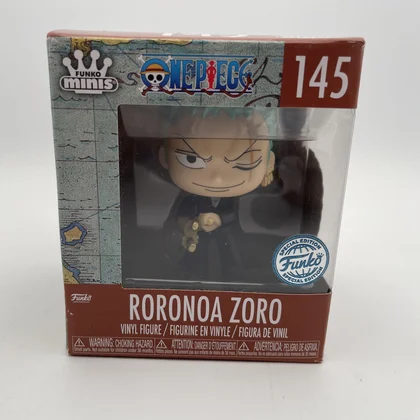 Funko Minis – Roronoa Zoro One Piece (n°145) Special Edition - Figurines - Neuf